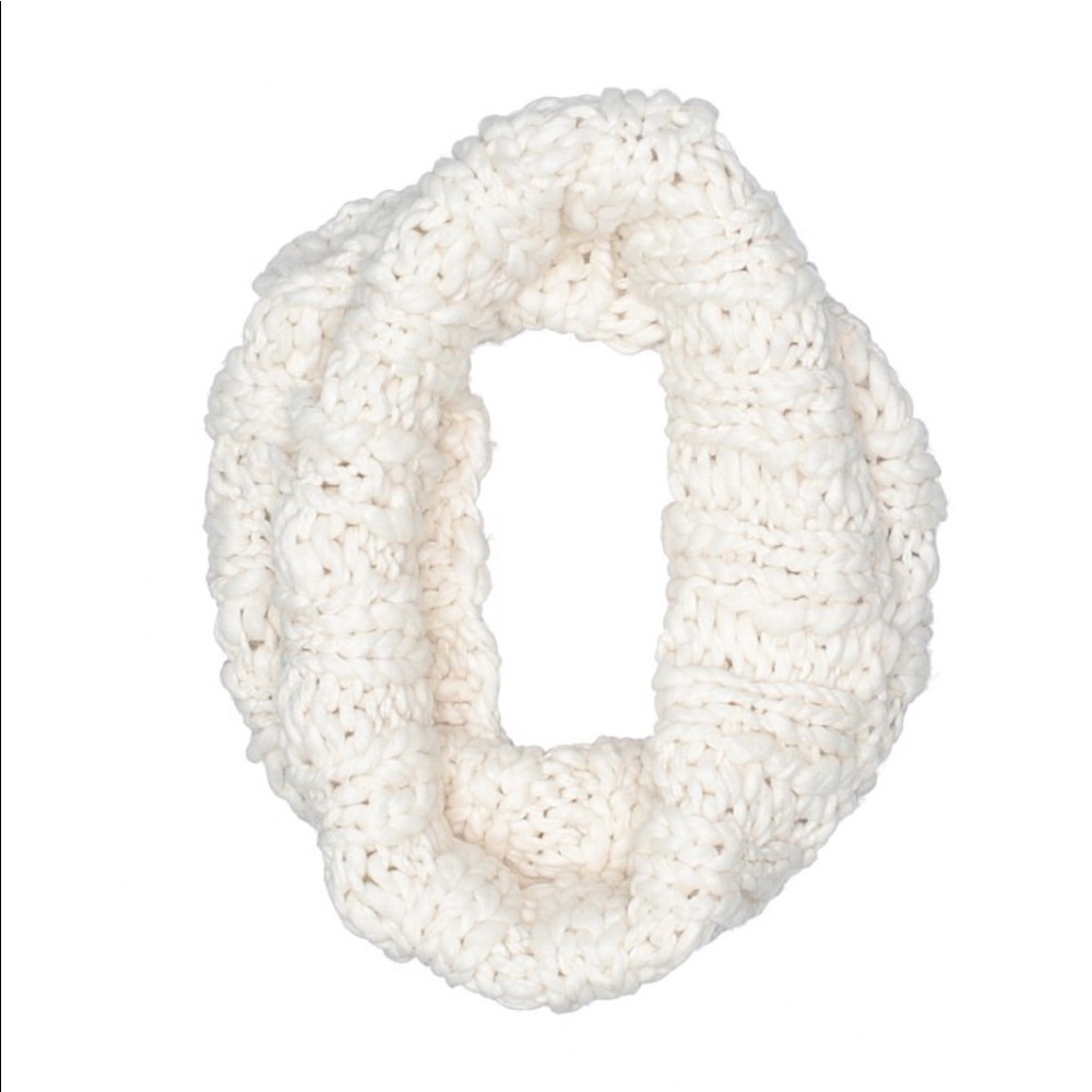 American Eagle White Infinity Scarf